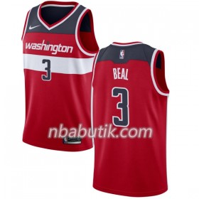 NBA Mænd Trøje Washington Wizards Bradley Beal 3 Nike 2017-18 Rød Swingman